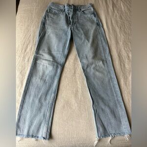 Citizens of Humanity Charlotte high rise 
Straight
Size 24
Light wash